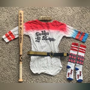 Harley Quinn Halloween Costume Bundle